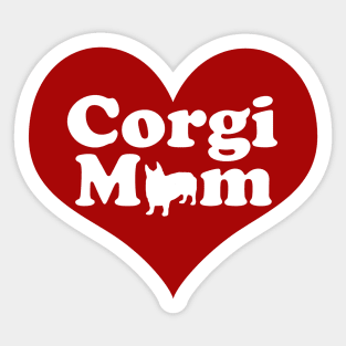 Corgi Mom Sticker